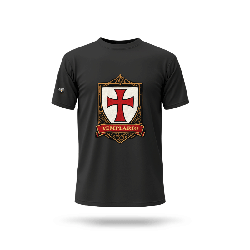 Polera Negra Templario