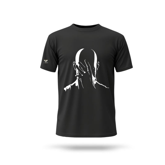 Polera Negra Mano Invisible