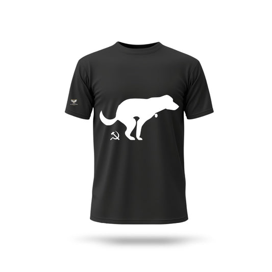 Polera Negra Perro K-gando