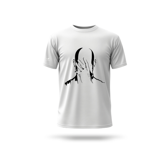 Polera Blanca Mano Invisible